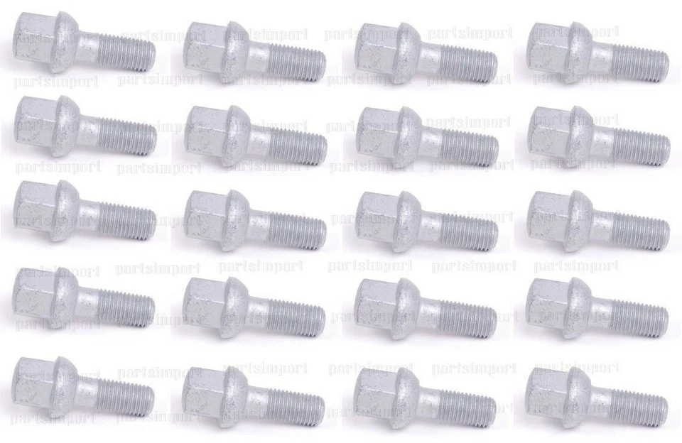 Juego de 20 pernos de rueda - para rueda de aleación (12 X 52 x 1,5 mm) FEBI para Mercedes Foto 2 de 2