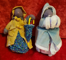 Vtg Russ Berrie Plush Character Mice Mouse Winter Summer