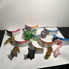 Yowie PV Safari Baby Animal Lot (8) Ditty Crocodile Pig Bear Lynx Etc