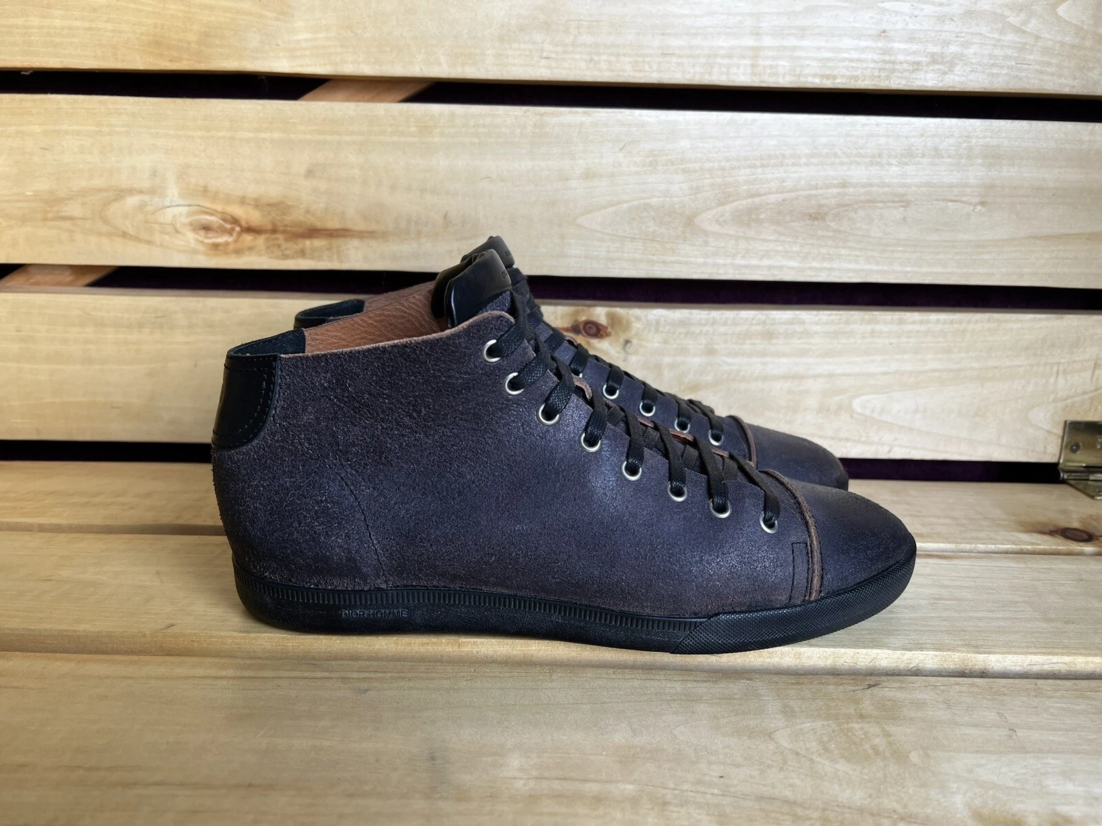 Baskets grises homme Dior Dior Dior CD taille 42,5 UK 8,5 US 9,5