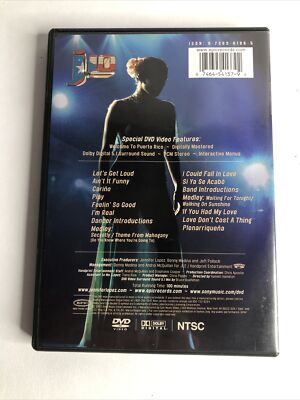 Jennifer Lopez: Let's Get Loud Concert, DVD, 2003, JLo Jennifer Lopez: Let's Get Loud Concert, DVD, 2003, JLo