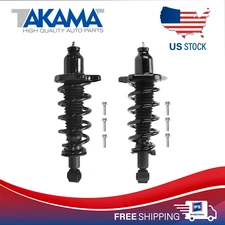 2 pcs TAKAMA Complete Rear Strut Coil Spring Set Kit For 14-20 ACURA MDX