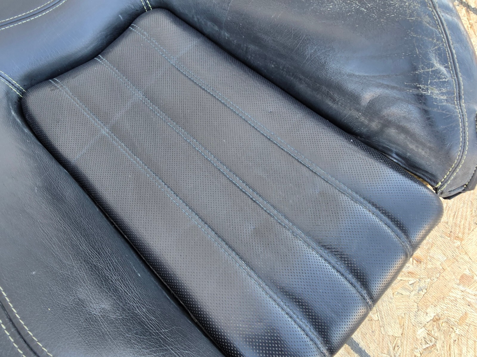 LEFT FRONT SEAT UPPER CUSHION ASSEMBLY 58k 08-12 MASERATI GRANTURISMO 4.2L M145