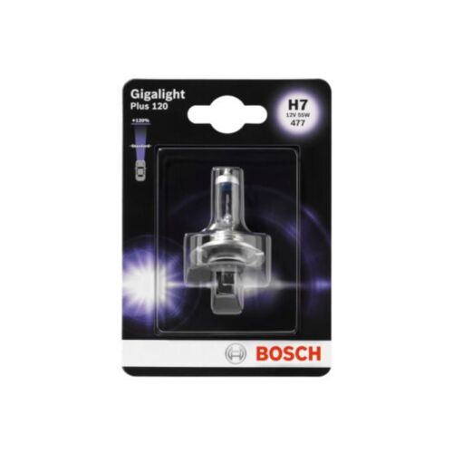 Glühlampe Halogen BOSCH H7 Gigalight Plus 120% 12V, 55W [D] - Bild 1 von 3