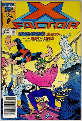 X-Factor 12 Marvel 1987 1st Appearance Famine Newsstand X-Men 