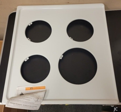OEM Premier Range Cooktop for ECK100OP01 Open Box WHITE Scuffed
