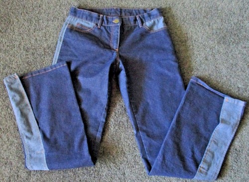 Side Slit STRETCH DENIM JEANS Low Rise 