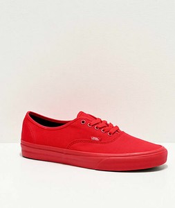 red vans shoes for men
