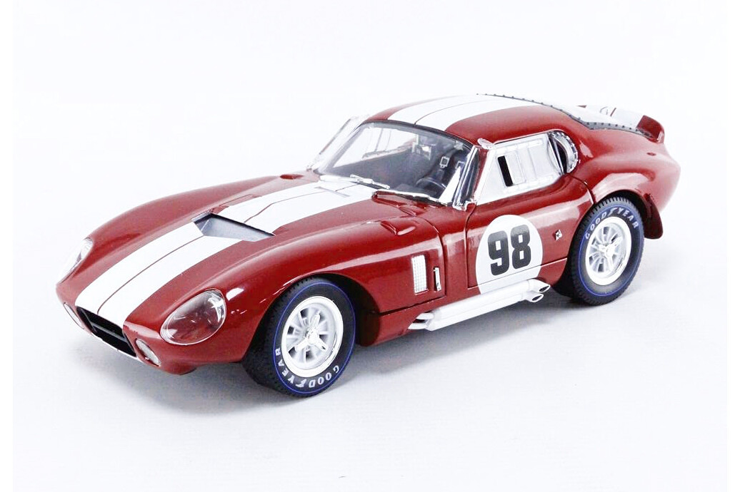 1965 SHELBY COBRA DAYTONA COUPE #98 1/18 scale DIECAST CAR SHELBY