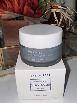 THE OUTSET PURIFYING BLUE CLAY MASK 1.7 FL OZ 50 ML