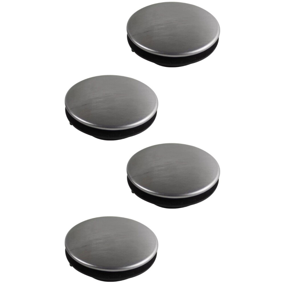 4 PCS Hole Plug Plates Sink Overflow Hole Covers Wash Basin