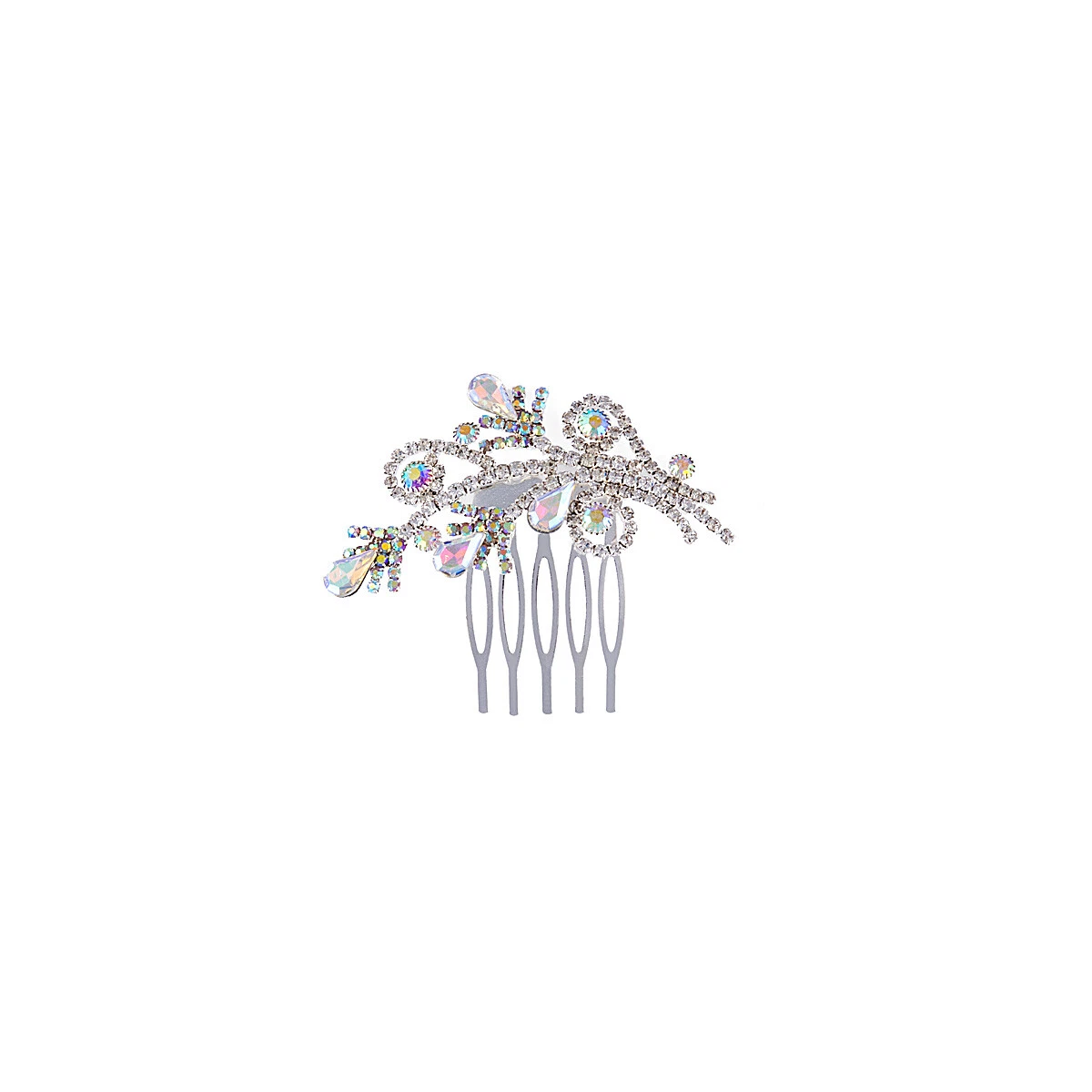 Pettine elasticizzate per ragazza, con doppia clip, accessorio