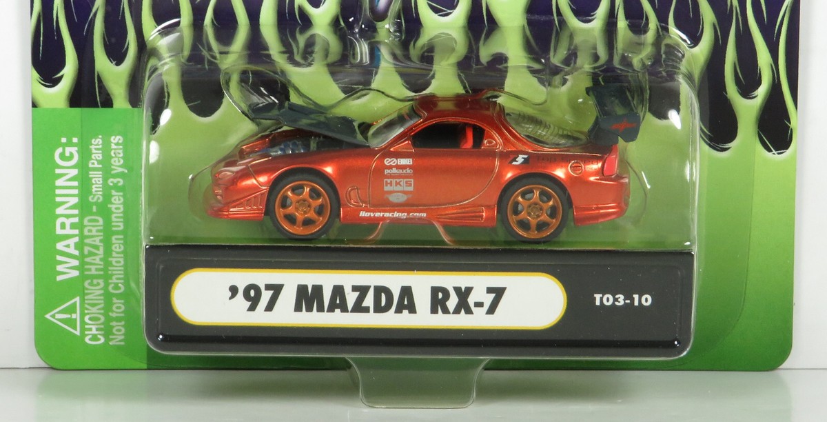 1997 Mazda 97 RX-7 Import SS Tuner T03-10 Copper Diecast Car 1:64