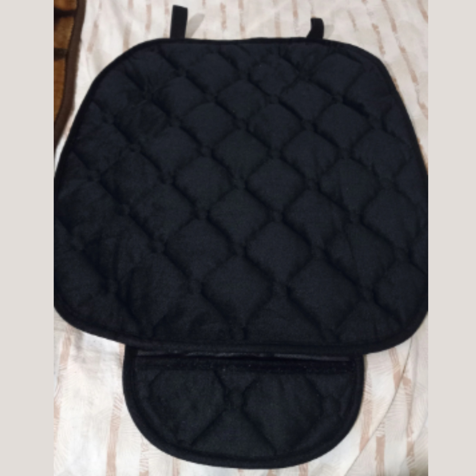 2pcs Universal Car Seat Cushion Auto Chair Protector Cushion Plush Warm Pad Mat