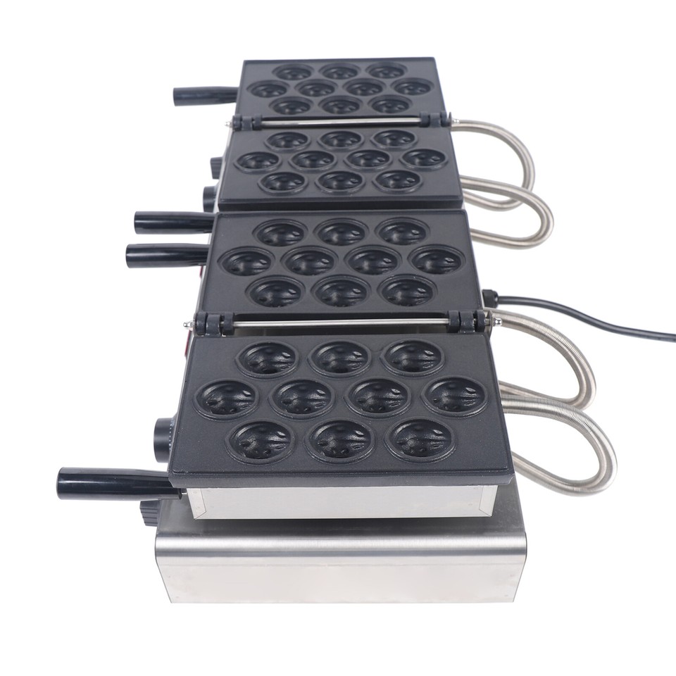 20pcs Commercial Nonstick Waffle Maker Electric Waffle Grill Baker