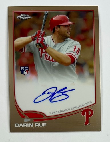 2013 Topps Chrome #16 Darin Ruf Autograph Auto AR56 | eBay