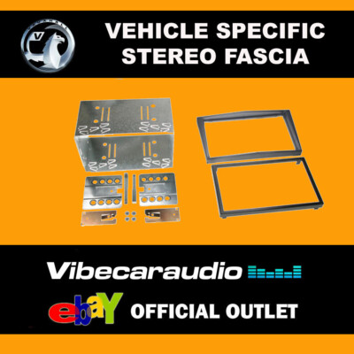 Vauxhall Antara 2006 On Double Din Stereo Fascia Fitting Kit Silver CT23VX02