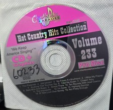 60233   COUNTRY   CHARTBUSTER  KARAOKE CDGS LOT OH