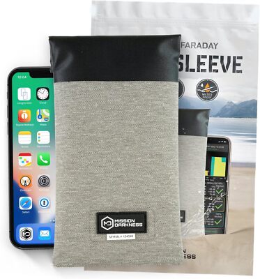  Dry Shield Faraday Phone Sleeve // Slim Waterproof Dry Bag For 