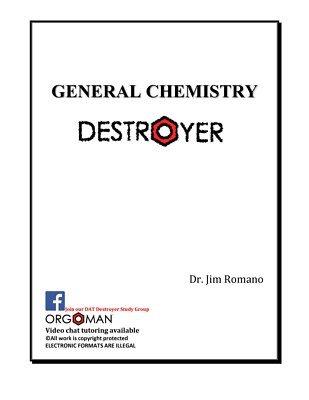 2026 General Chemistry Destroyer by Dr. Jim Romano | DAT and OAT Prep