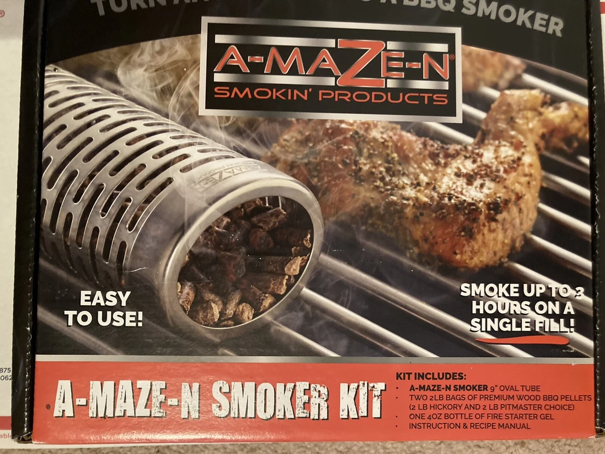 Smoker Kit A-Maze-N Turn Any Grill Into a BBQ Smoker! NEW In Box Gifts  Grilling