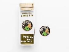 Yellow Owl Workshop Magnetic CAPRICORN Lapel Pin NIB