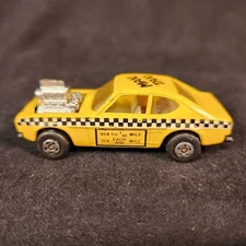 Matchbox Rola-Matics -No.72 Maxi Taxi-1973- Hong Kong-Graphix great -