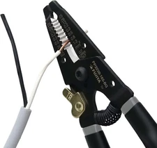 FUJIYA KUROKIN Wire Stripper B Type  167mm Made in Japan PP323B-165-BG