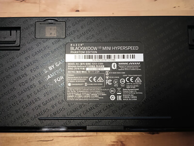 Razer Blackwidow V3 Mini *CUSTOM-HOT SWAP* Phantom Edition