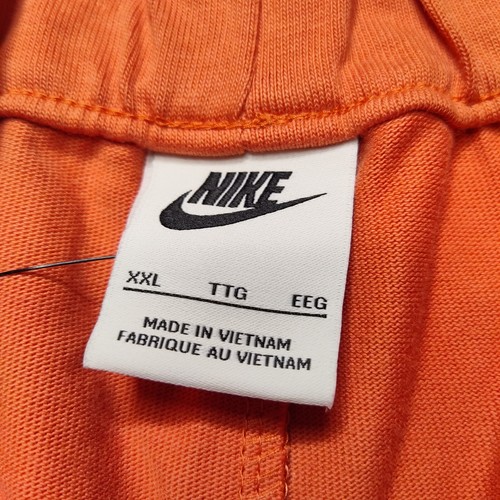 NIKE Women 2XL Loose Fit High Rise Madder Root Cotton Jersey 5" Sweat Shorts NEW - Picture 8 of 12