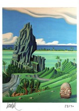 EX-LIBRIS L'OBSERVATEUR NUMEROTE ET SIGNE DE LOUSTAL NEUF