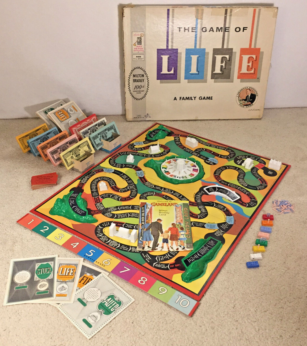 A Board Game A Day: The Game of Life