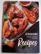 Cosori Original Air Fryer Recipe Book 8.25" x 5.75" Soft Back With 106 Recipes