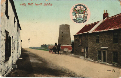 PC UNITED KINGDOM, BILLY MILL, NORTH SHIELDS, Vintage Postcard (b32037)