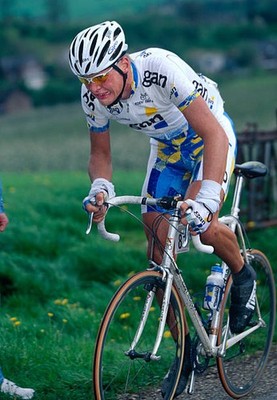 Magnus Backstedt in the 1998 Amstel Gold Race Cycling Sports Old Photo