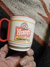Vintage Pre-Mom Wendy’s Old Fashioned Hamburgers Spill-Proof Coffee Mug Estate  — photo 3
