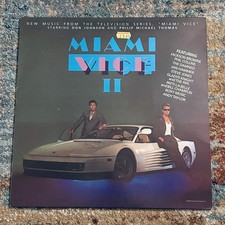 MIAMI VICE II - Soundtrack - Vinyl LP - 1986 MCA - Original UK 1st Press