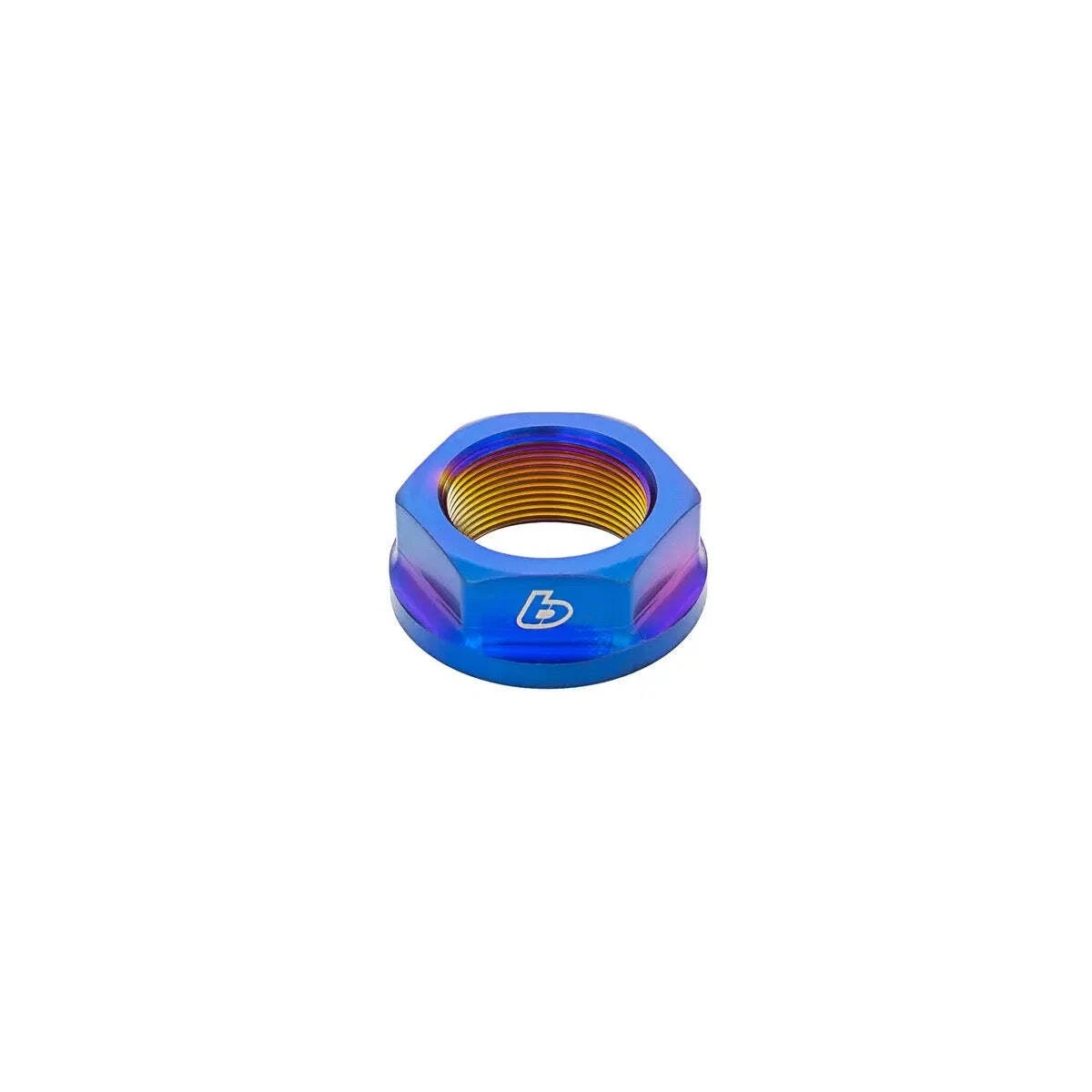 TB Parts Top Clamp Nut - Anodized Ti - KLX140, KX85, YZ85