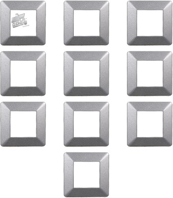 10 Compatible Plates Vimar Plana 2 Seater Modules Dark Steel Civil Series Cas