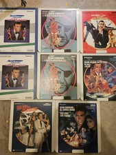 James Bond 8 CED Video Disc RCA SelectaVision Collection Sean Connery  Roger