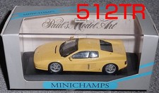 1/43 Ferrari 512T Yellow 1994 V12 512M Testarossa