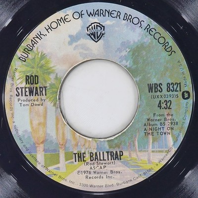 ROD STEWART The First Cut Is The Deepest / Balltrap WARNER BROS WBS 8321 VG 45