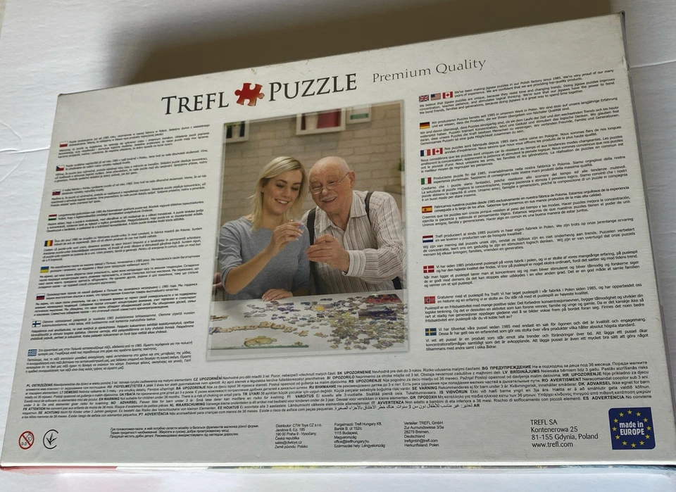 Puzzle THE MELAGAVI LIGHTHOUSE GRECIA (Trefl) 1000 piezas (1985 SELLADO) Foto 2 de 4