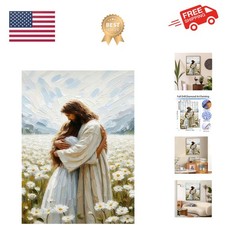 Diamond Art Kits for Adults Beginner- Jesus Hugging Woman Christian DIY Moder...