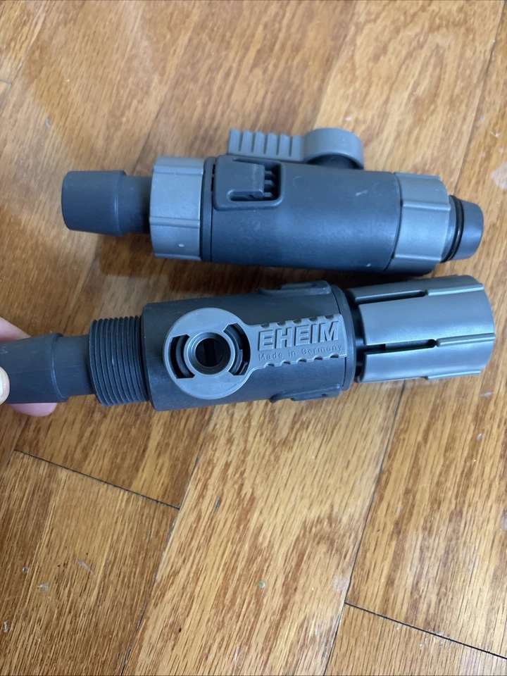 Conector de doble grifo Eheim hecho en Alemania tamaño de púa 19 mm/27 mm estanque tamaño grande Foto 4 de 4