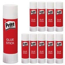 Pritt Klebestift Bastelkleber von Henkel 10 x 40g l&ouml;semittelfrei & auswaschbar