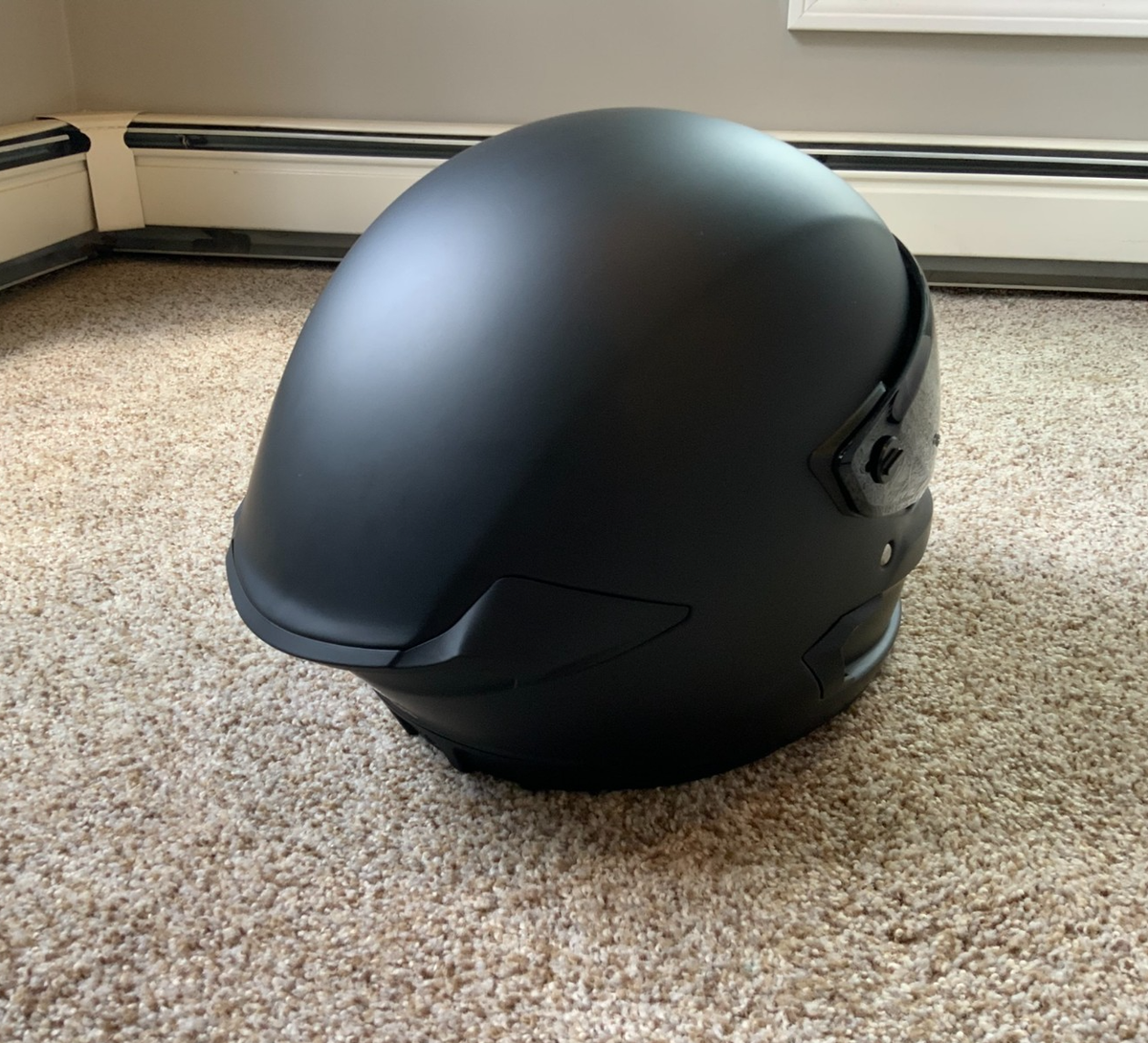 1 bell pit boss helmet Bell Pit Boss Solid Motorcycle Helmet