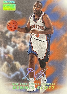 1998-99 Skybox Premium DENNIS SCOTT New York Knicks