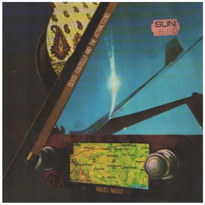 Elvis Costello & The Attractions Radio Radio Vinyl Single 7inch NEAR MINT