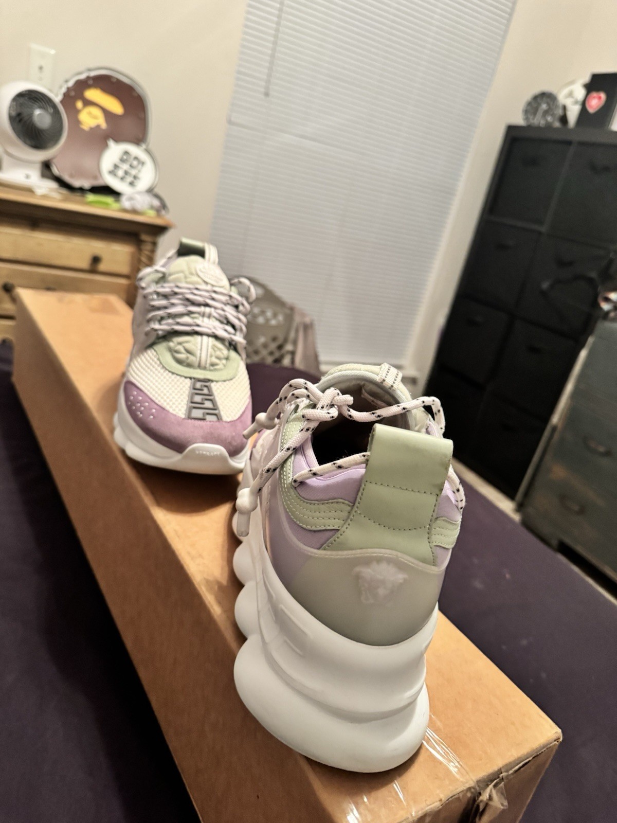 Versace Chain Reaction Signed Customized Purple G… - image 4